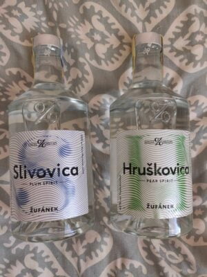 obrázek Limitovaná edice Žufánek pro LIDL Slivovice a Hruškovice