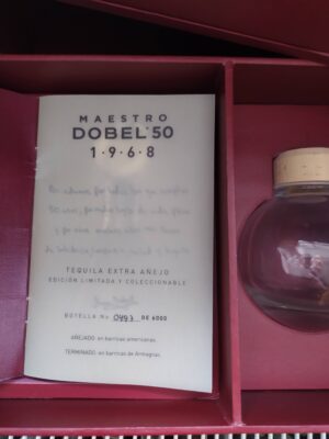 obrázek Tequila Maestro Dobel 50 Limited Release 1968 Extra Anejo