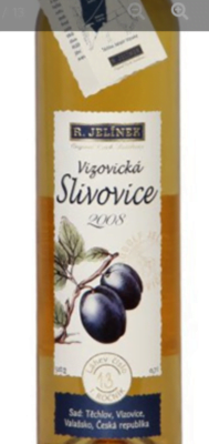 obrázek Vizovická slivovice 2008 zlatá.