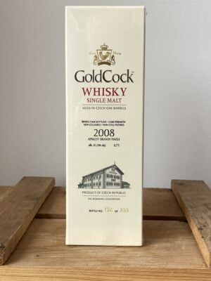 obrázek Gold Cock Apricot Brandy Finish 2008 0,7l 61,5%