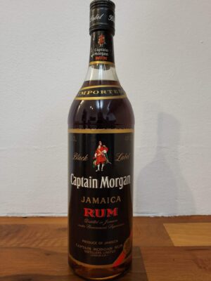 obrázek Captain Morgan Black Label Rum 1980s