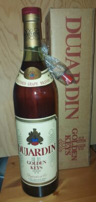 obrázek Dujardin Golen keys 3L Brandy 12/1979
