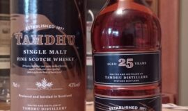 Skotská single malt whisky Tamdhu 25 yo