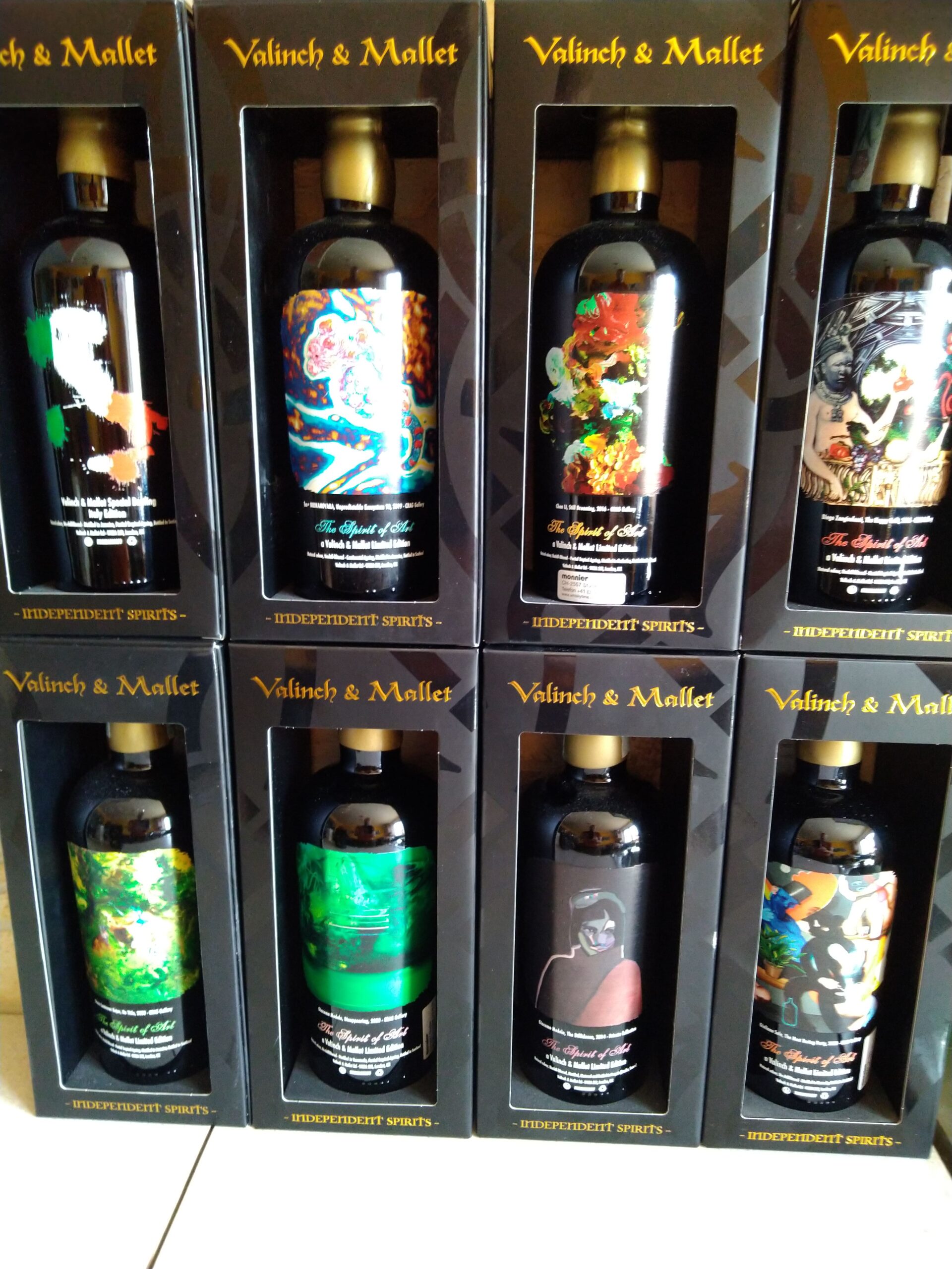 VALINCH & MALLET - SET LAHVÍ investiční alkohol na prodej - Alkobazar.cz