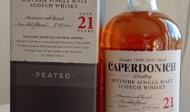 Skotská single malt whisky Caperdonich 21 yo