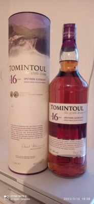 obrázek Skotská single malt whisky Tomintoul 16 yo
