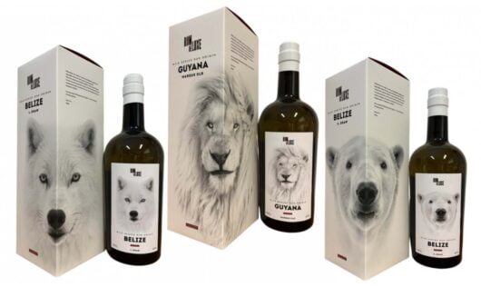 obrázek Rom De Luxe Wild Series rum – Celá edice unikátních bílých rumů, 3 lahve