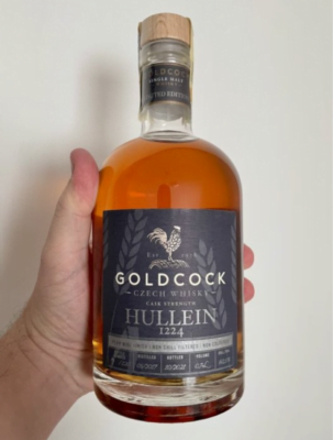 obrázek Gold Cock Hullein 1224 Plum Wine Finish 2017 0,7l 60,5% GB L.E. – /120