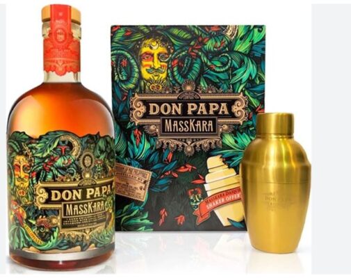 obrázek Rum Don Papa Masskara + šejkr