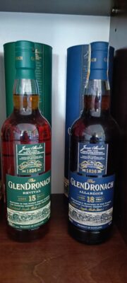 obrázek Glendronach 18yo + 15yo