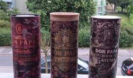 Prázdné tuby od Don Papa