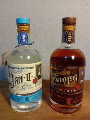 obrázek ZAMOYSKI BRANDY + JAN II GIN