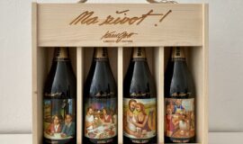 Bernard Karel Gott Edice 4×0,75l 8,2% L.E. Dřevěný box