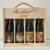 obrázek Bernard Karel Gott Edice 4×0,75l 8,2% L.E. Dřevěný box