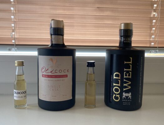 obrázek OLD COCK Whisky a GOLD WELL Whisky – Limitovaná Edice