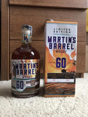 obrázek Martin´s Barrel Limited Edition Peated Czech Whisky 60%