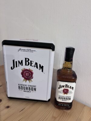 obrázek Jim Beam 0.7 L, darkove baleni se 2 sklenicemi