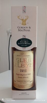 obrázek Skotská single malt whisky Glen Albyn 1975