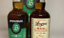 SPRINGBANK 15yo + LONGROW RED 15yo, Pinot Noir