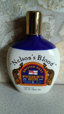 obrázek Pussers British Navy Rum Nelsons Blood Barbados 42% 200ml