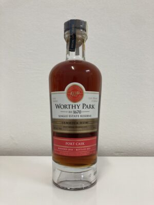obrázek Worthy Park – CZ plnění pro WH1 – PORT Cask