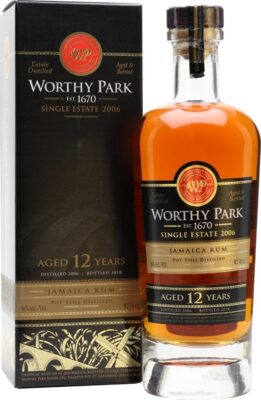 obrázek Worthy Park 2006 Jamaica Rum Single Estate 12yo 56% 700ml