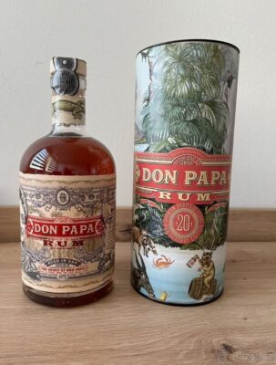 obrázek Rum Don papa Premium Spirits 20th Anniversary Belgium 0,7l 40%