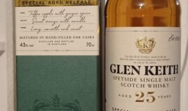 Skotská single malt whisky Glen Keith 25 yo