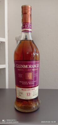 obrázek Skotská single malt whisky Glenmorangie Malaga Cask Finish 12 yo