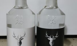 Hirsh 007 černý + bílý gin 45% 0,5l