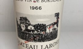 Chateau Larose 1966, 1er Cotes de Bordeaux, Prestige