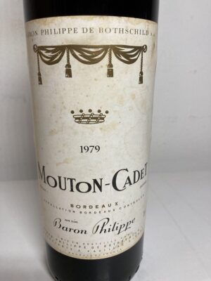 obrázek Mouton-Cadet 1979, Baron Philippe de Rothschild, Bordeaux