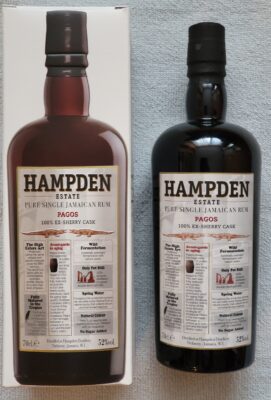 obrázek Velier Hampden Estate Pagos Sherry Cask 2023 Pure Single Jamaican LM-DW Exclusive 52% 700ml- AKCE