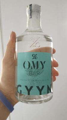 obrázek OMY BAR GYYN 45% 0,5l (2020) modrá