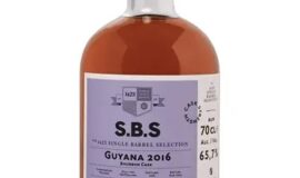 S.B.S. Guyana 2016 Bourbon Cask CZ Exclusive