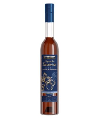 obrázek Vizovická slivovica 2014 zo suda po bourbone 47,6% 0,5l