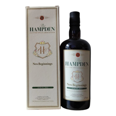 obrázek Velier Hampden Estate New Beginnings Bottled for Christelle Harris Wedding 0,7l 57%
