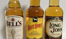 Blended whisky – Bell’s, White Horse, Long John