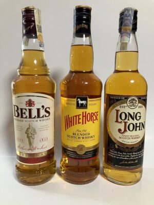 obrázek Blended whisky – Bell’s, White Horse, Long John