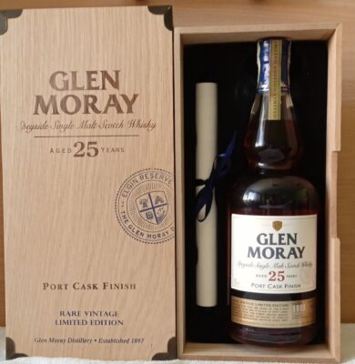 obrázek GLEN MORAY PORT CASK FINISH 25Y 43% 0,7 L