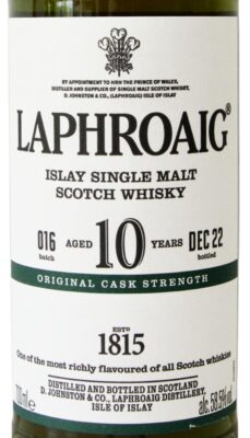 obrázek Laphroaig 10y batch 16 58,5% 0,7L 2022