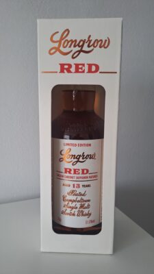 obrázek Longrow ( Springbank ) Chilean Cabernet Sauvignon 13 yo, 51.6%