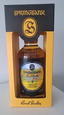 obrázek Springbank Local Barley 9 yo, 57,7%