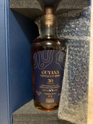 obrázek NOBILIS RUM GUYANA UITVLUGT 1990 N°9 – 30Y