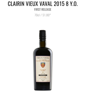 obrázek clairin vieux vaval 2015 8 y.o.