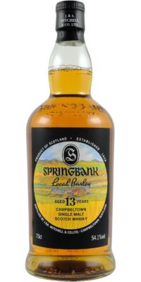 obrázek Springbank 13y Local Barley 2023 54,1% 0,7L 1.11.