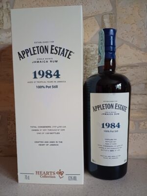 obrázek Appleton Estate 1984 Jamaica Hearts Collection Pot Still 63% 700ml