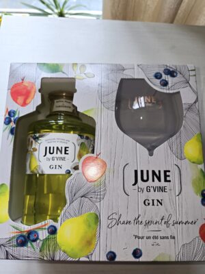 obrázek Gin June Poire 0,7 37,5 % se skleničkou