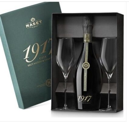 obrázek Maset Del Lleó Cava 1917 750 ml + skleničky