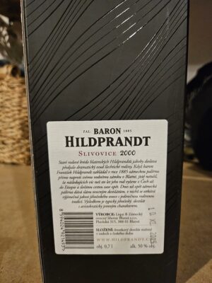 obrázek Baron hildprandt slivovice 2000